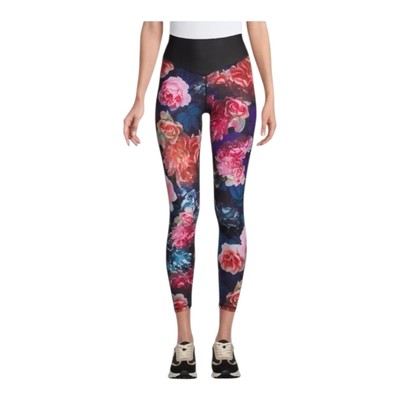 Johnny Was Studio Be Active Leggings in Multi Floral Sz XS NWT-image
