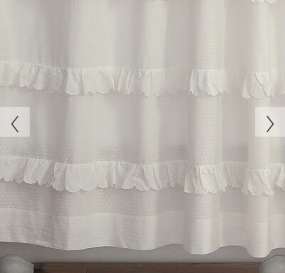 Pottery Barn Teen Love Shack Fancy Shower Curtain-image