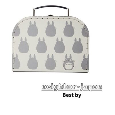 New Marushin Box L Ghibli My Neighbor Totoro Bag-shaped box Totoro silhouette-image