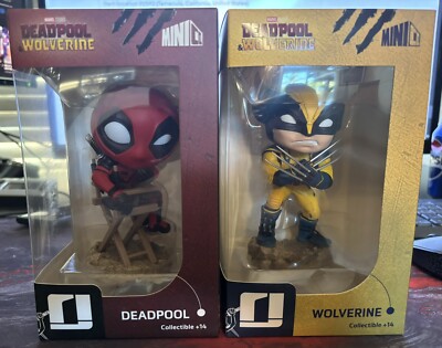 2024 SDCC EXCLUSIVE Deadpool & Wolverine MiniCo Vinyl Figure BY IRON STUDIOS SET-image