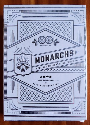 RARE theory11 Playing Cards - Monarchs - Eleven Madison Park Custom Edition.-image