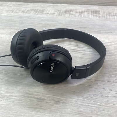 Sony MDR-ZX110NC Noise Cancelling Headband Headphones - Black-image