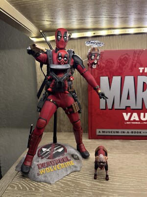 Hot Toys - Deadpool & Wolverine - Deadpool 1/6 Scale Figure MMS746 IN HAND New -image