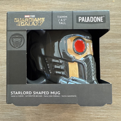 GUARDIANS OF THE GALAXY STARLORD SHAPED MUG MARVEL STUDIOS PALADONE NIB-image