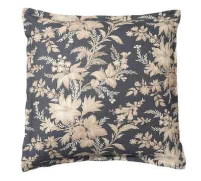 Pottery Barn Set of 2 Augustine Belgian Flax Linen Euro Shams NEW WITH TAGS-image