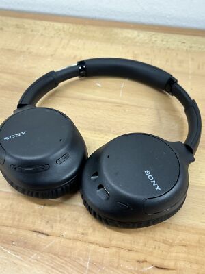 Sony WH-CH710N Bluetooth Wireless Over Ear Headphones Black TESTED!-image