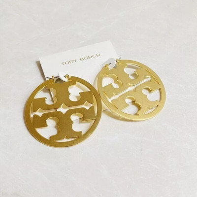 TORY BURCH MILLER Double T LOGO Earrings-image