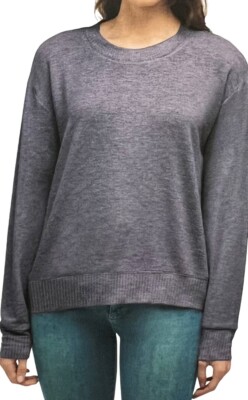 Splendid Womens Super Soft Jersey Ombre Dip Dye Sweatshirt XX-Large Size-image