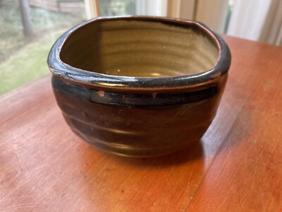 Vintage  signed PS Studio Pottery Bowl 5 5/8 