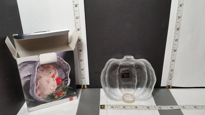 Studio Nova ; Natures Harvest Tidbit Bowl Pumpkin Shaped / New in Box w/Tags-image