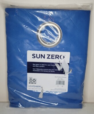 New Sun Zero Lichtenberg One Panel Single Curtain 40