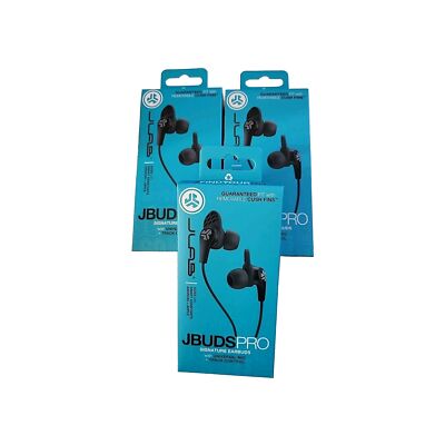 JLAB JBuds Pro Signature Earbuds w/Universal MIC+Track Control Android+Apple x 3-image