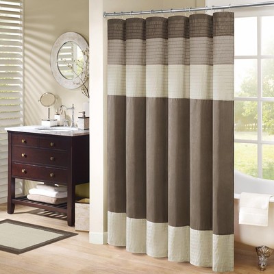 Madison Park Amherst Bathroom Shower Curtain 72
