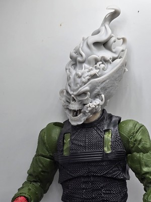 3d Print MUTANT HELL LOGAN CLAW BADGER HEAD#2 1:10 7