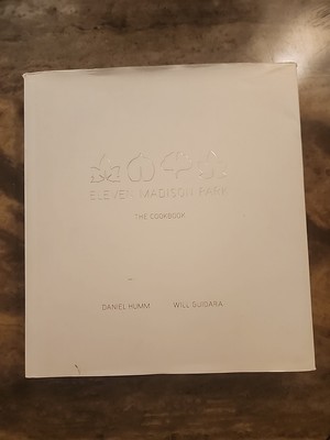 Eleven Madison Park Cookbook Danial Humm & Will Guidara Excellent Cond W/ Jacket-image