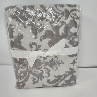 NEW Pottery Barn JACQUARD MEDALLION FULL QUEEN  Duvet 