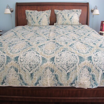 Pottery Barn Duvet Cover King, 2 Shams, VGC-image