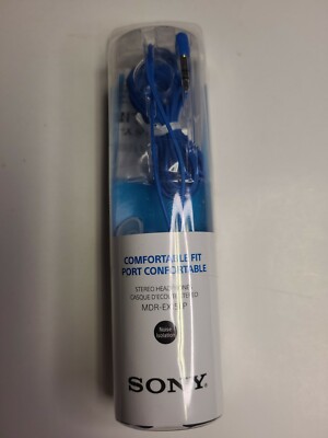 Sony MDREX15LP/L In-Ear Headphone - Blue-image