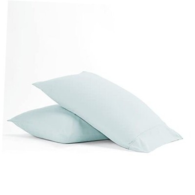 Ultra Soft Pillow Covers Size (2 Piece) - Luxurious Pillow Cases King Aqua-image