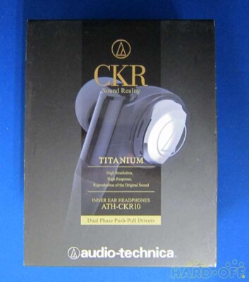 Audio-Technica ATH-CKR10 Sonic Pro In-Ear Monitor Headphones Used from Japan-image