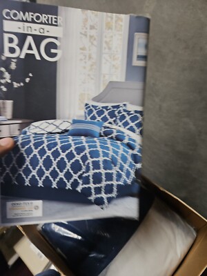 Madison Park Essentials MPE10-091 Essentials Merritt Complete Bed and Sheet Set -image