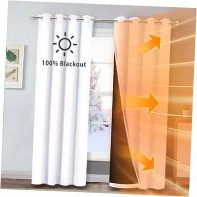  100% Blackout Window Curtain Panels, Cold 52