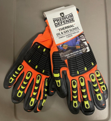 Thermal Oil & Gas Impact Insulated Gloves Nitrile Dipped, Terry Cloth Lined, XXL-image
