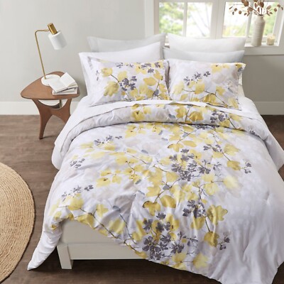 Madison Park Comforter Set Bed in A Bag Sheet Set Twin Full Queen King Size 9Pcs-image