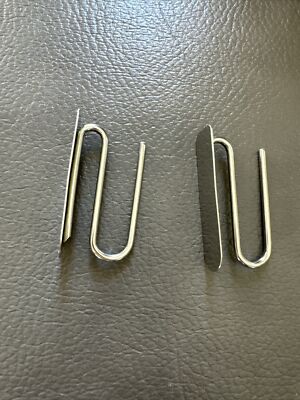 Pottery Barn (Set of 2) Drapery, Replacement Curtain Hooks, Fast Shipping!-image