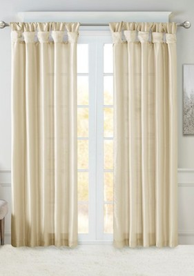 Madison Park Emilia Faux Silk Single Curtain 84
