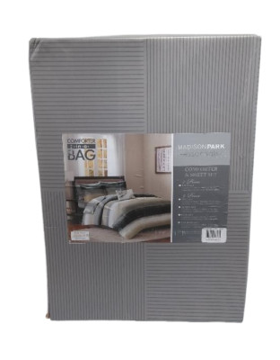 Madison Park Essentials Cal King (104 in x 92 in) 9 Piece DAMAGED BOX-image