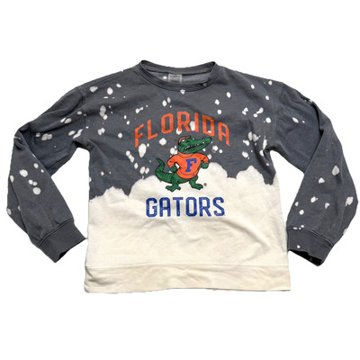 Gameday Couture Florida Gators Gray Twice As Nice Faded Dip-Dye Size Youth L-image