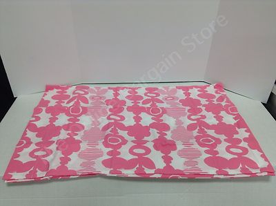 Pottery Barn Teen Flower Chain Bed Dorm Pillowcases Set 2 Standard Dark Pink-image