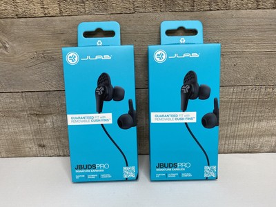 Lot of 2 JLab JBuds Pro Signature Earbuds Earphones New SEALED-image