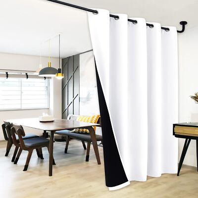 NICETOWN Room Seperating Divider, Room Divider Curtain Screen Partition, Func...-image