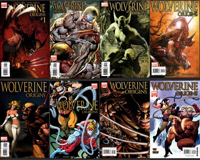Wolverine: Origins #1 - 8 Variant Set (Marvel, 2006) VF/NM-image