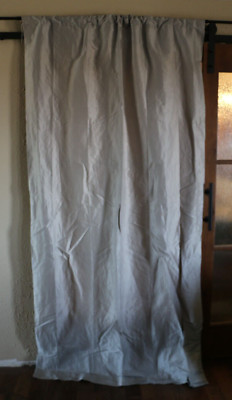 Pottery Barn Linen Silk Blend Curtain 50x96
