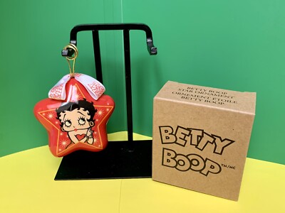 Betty Boop Star Shaped Ornament 2006 By Vandor King Features Fleischer Studios-image