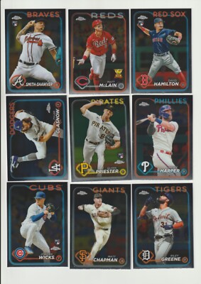 2024 Topps Chrome U PICK Finish Your Set 1-300 Buy More Save More!-image