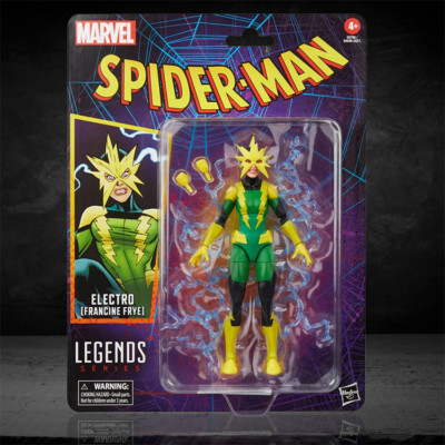 Spider-Man Marvel Legends Electro (Francine Frye) 6-Inch Action Figure-image
