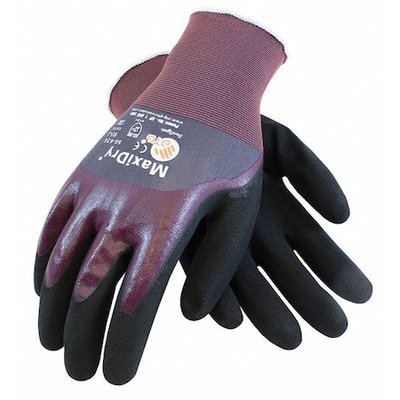 Pip 56-425/Xl Coated Gloves, Foam Nitrile, Foam, 3/4 Dip, 3 Abrasion Level,-image