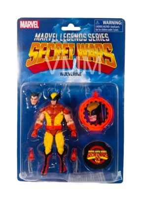 Hasbro Marvel Legends Secret Wars Collection Wolverine Retro Figure Logan 2024-image