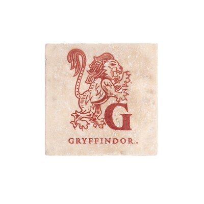 Universal Studios Harry Potter Gryffindor Travertine Coaster-image