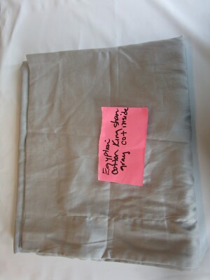 1 Pottery Barn King sham Egyptian cotton gray New without tag-image