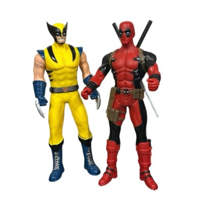 wolverine deadpool action figure toys (23 cm)-image