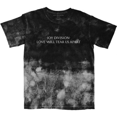 Joy Division - Tear Us Apart V2 - Dip Dye Black t-shirt-image