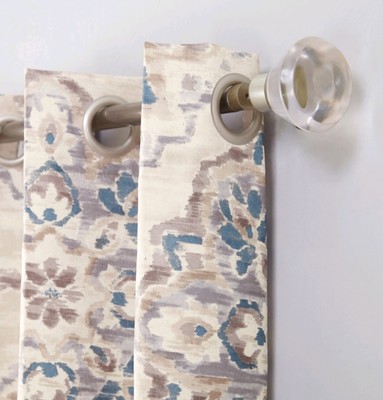 4 Panels Sun Zero Regina Floral Watercolor Energy Efficient 40