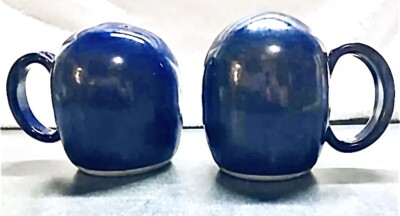 Studio Art Stoneware BIG Salt & Pepper Shakers BBQ Seasoning Shakers-image