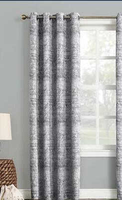 Sun Zero®Darren 95-inch Grommet Room Darkening Window Curtain Panel in Indigo -image