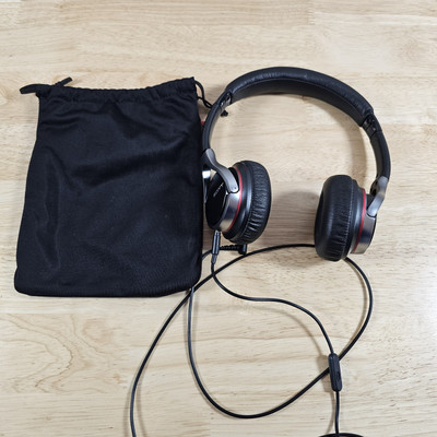 Sony MDR-10RC On Ear Overhead Lightweight Folding Wired Headphones - Black-image